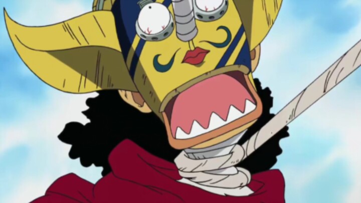 Robin belum diselamatkan, dan aku, Usopp, akan mati.