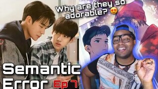 These Moonlit Walks 🌙😍 | Semantic Error 시맨틱 에러 (BL) - Episode 7 | REACTION