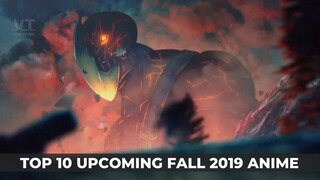 Top 10 Most Anticipated Fall 2019 Anime