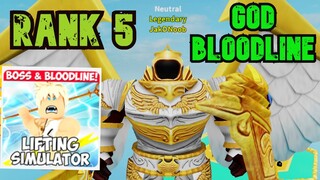 HUGE UPDATE 💪🏻 UNLOCKING 5th RANK  Roblox Lifting Simulator