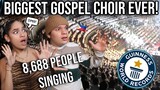 It had to be the Philippines! Waleska & Efra react to 8,688 Filipino Gospel Singing in Choir