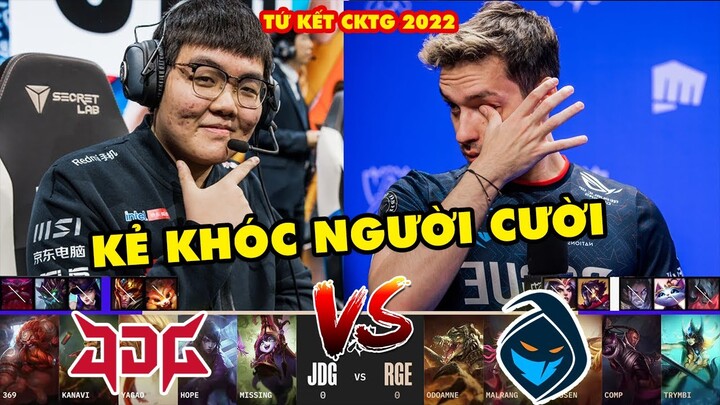 Highlight JDG vs RGE Full: Cái giá của sự bỡn cợt với Nasus | JD Gaming vs Rogue | Tứ Kết CKTG 2022