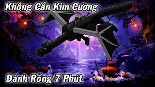 Cách Đánh Rồng Ender Trong 7 Phút Không Cần Đồ Kim Cương - Minecraft