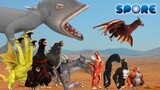 Kaiju Size Comparison 3 | SPORE