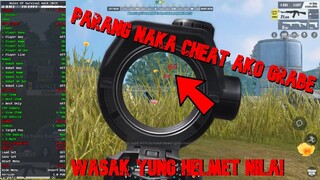 PARA AKONG CHEATER WASAK YUNG HELMET NILA! (RULES OF SURVIVAL: BATTLE ROYALE)