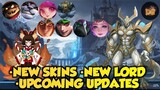 UPCOMING NEW SKINS, SKINS ICONS & OTHER UPDATES | Mobile Legends: Bang Bang!
