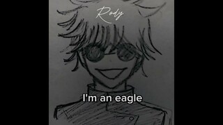 Gojo claims to be an eagle 💀 #canon #jjk #gojosatoru #megumifushiguro