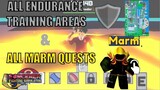 Noob to Pro:All MARM Quests& Endurance Training Areas|FULL GUIDE|Sorcerer Fighting Simulator