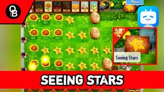 BATTLE BERTABUR BINTANG | Seeing Stars | Mini Games Plants Vs Zombies Real Life