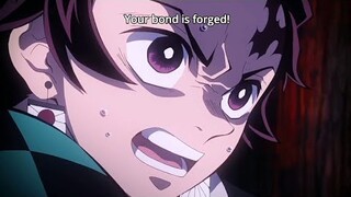 Tanjiro never backs down!!