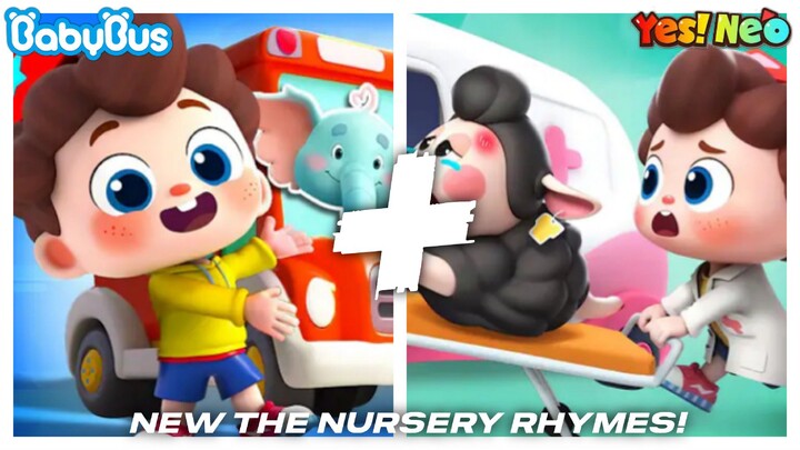 Yes! Neo - Wheels On The Animal Bus & Car Washing Machine | New Nursery Rhymes On BabyBus English!
