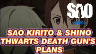 Kirito and Shino Thwarts Death Gun's Plans Part 4 | Sword Art Online