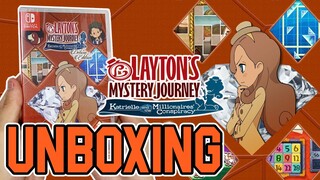 Layton's MYSTERY JOURNEY: Katrielle and the Millionaires' Conspiracy Deluxe Edition (Switch)Unboxing