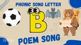 Phonics sound letter Bb song #preschool #kidslearning #alphabet #kidstv #nursery