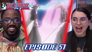 ICHIGO VS BYAKUYA! | Bleach Episode 57 Reaction