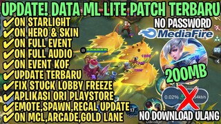 Data ML Lite Full Event 200Mb Terbaru Patch S27 | ML Lite | Cara Mengatasi Lag & Patah Patah