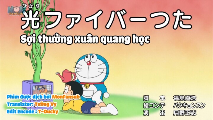 Doraemon : Cái vòng lông thú - Sợi thường xuân quang học