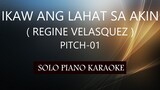IKAW ANG LAHAT SA AKIN ( REGINE VELASQUEZ ) ( PITCH-01 ) PH KARAOKE PIANO by REQUEST (COVER_CY)