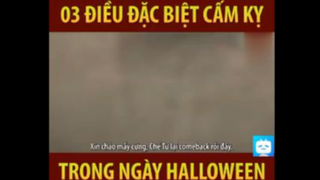 03 ĐIỀU CẤM KỴ TRONG NGÀY HALLOWEEN #funny