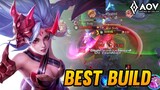 AOV : YENA GAMEPLAY | BEST BUILD - ARENA OF VALOR