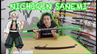 Review Pedang Nichirin Sanemi - Kimetsu No Yaiba