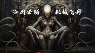【恐虐艺术】血肉苦弱，机械飞升-致敬异形之父吉格尔
