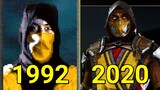 Devolution of Scorpion from Mortal Kombat Series (2020-1992)