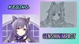 How to Draw : Keqing [Genshin Impact], Tutorial