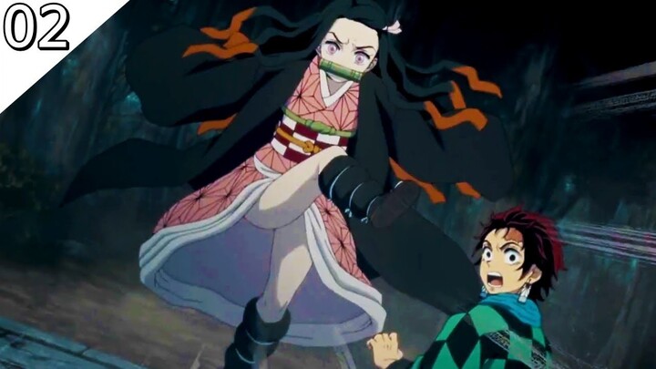 Kimetsu no Yaiba episode 2 Reaction Subtitle Indonesia
