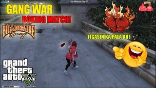 GANG WAR BOXING BILLIONAIRE GANG VS CNS *LAUGHTRIP* (MAINIT NA LABAN) Maisan ng billionaire gang