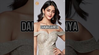 Rahasia Cantik Ananya Pandey, Trik Memikat dengan Rambut Pendek dan Gaun Seteng #shorts #foryou #new