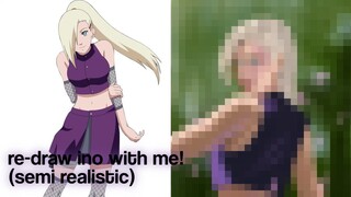 lets draw ino with me! (menggambar ino semi-realistis)