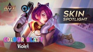 Paint Horizon Valley with Violet Colour Blast! - Skin Spotlight - Garena AOV