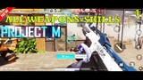 PROJECT M (VALORANT MOBILE)ALL WEAPONS - ALL SKILL HEROES  SHOWCASE GAMEPLAY ANDROID MAX SETTIN 2021