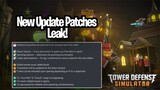 NEW Halloween Update/Leaks 2020 | Tower Defense Simulator | ROBLOX