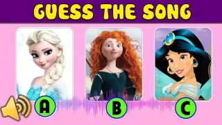 Guess The DISNEY PRINCESS By Her SONG | Guess the Disney Song Quiz