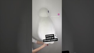 BAYMAX MADE OF COTTON CANDY!