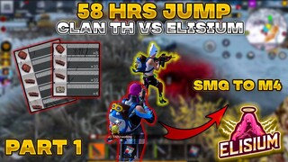 58 Hours jump server | Clan Th vs Elisium | Part 1 | Last Island of Survival Unknown