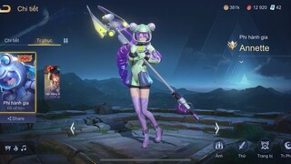 Liên Quân Mobile - Review Skin Annette Phi Hành Gia