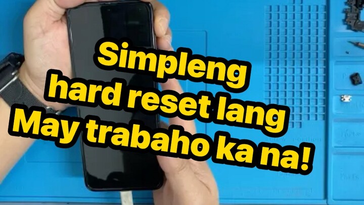 How to hard reset moto G 5G.