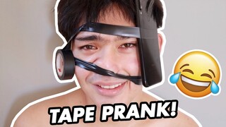 TINAPE KO YUNG PHONE SA MUKHA NI LOVE (TIKTOK PRANK) | WE DUET