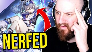 NEW SILVER WOLF NERF MAKES HER BOTTOM TIER? | Tectone Reacts