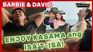 PINAKITA NA! DAVID LICAUCO &BARBIE FORTEZA MASAYANG KASAMA ang ISA'T-ISA!