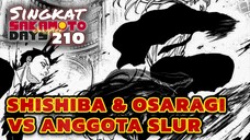 SHISHIBA OSARAGI MEMBERONTAK ⁉️REVIEW SAKAMOTO DAYS 210 TERBARU INDONESIA