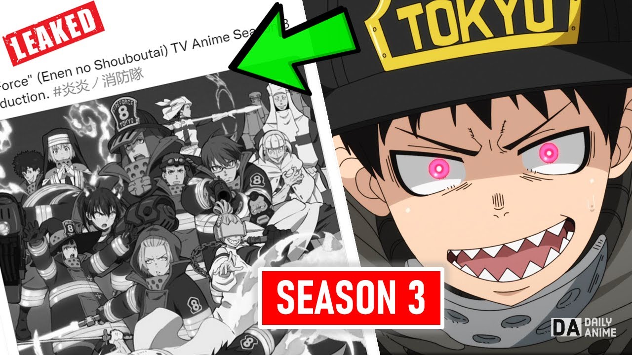 Akhirnya! Fire Force Season 3 Episode 1 Dikonfirmasi Lekers!!! - BiliBili