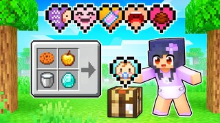 Crafting BABY HEARTS In Minecraft!