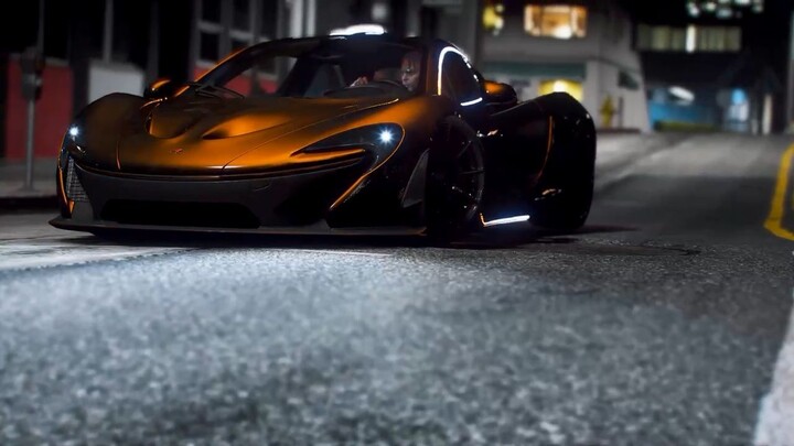 Mclaren P1 ( Animated Lights )