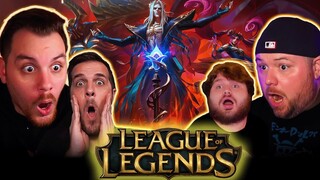 Reacting to EVERY League of Legends PentaKill Music Video || Group Reaction