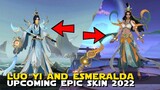 UPCOMING EPIC SKINS FOR ESMERALDA AND LUO YI 2022! | ASIAN THEMES AGAIN? | MOBILE LEGENDS NEW SKINS