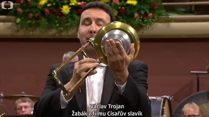 [Musik] Trombon sebagai Kodok dalam "Cisaruv Slavík"